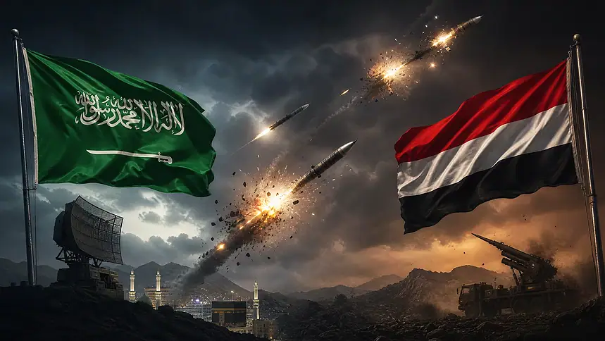 Suudi Arabistan: "Husilerin Mekke ve Medine’ye Fırlattığı 2 Balistik Füzeyi Önledik"