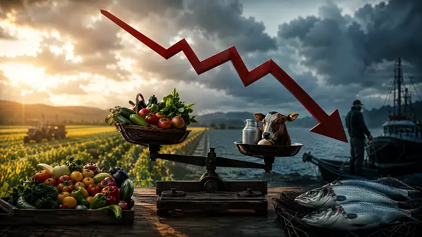 Tarım-ÜFE Yıllık Yüzde 12,93 Arttı: Aylık Bazda Geriledi