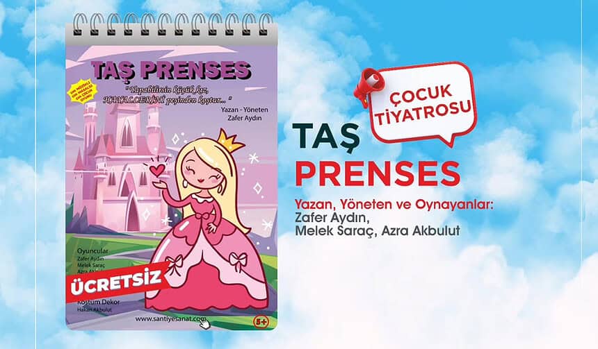 Dilovası Belediyesi Taş Prenses Çocuk Tiyatrosu Ne Zaman, Saat Kaçta, Nerede?