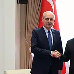 TBMM Başkanı Kurtulmuş Bişkek'te Mamataliyev'le Görüştü: "Kırgızistan Önceliğimiz"