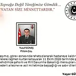 Uzman Çavuş Yusuf Güneş Görev Sırasında Rahatsızlanıp Şehit Oldu